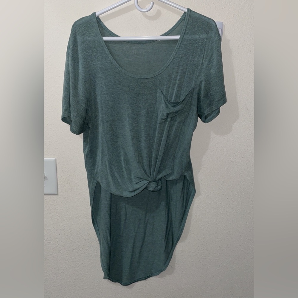 Nollie green shirt